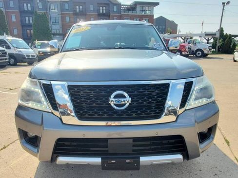 Used 2017 Nissan Armada Platinum w/ Captain Seat Package AWD/4WD image 2