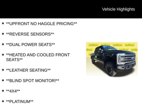 Used 2026 Ford F350 Platinum w/ Platinum Plus Package image 6
