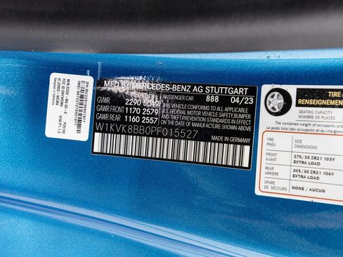 Certified 2023 Mercedes-Benz SL 63 AMG 4MATIC w/ Driver Assistance Package image 42