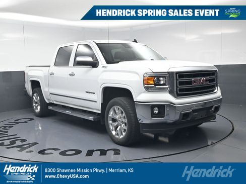 Used 2015 GMC Sierra 1500 SLT w/ SLT Crew Cab Value Package image 1