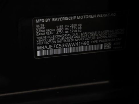 Used 2019 BMW 540i xDrive w/ Convenience Package image 25