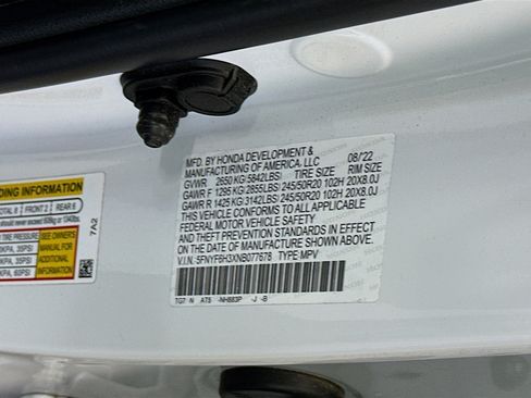 Used 2022 Honda Pilot Sport image 12