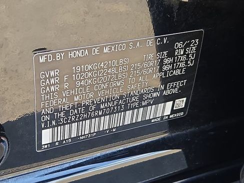 Used 2024 Honda HR-V EX-L image 29