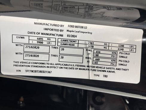 Used 2024 Ford F250 Lariat w/ Sport Appearance Package image 31