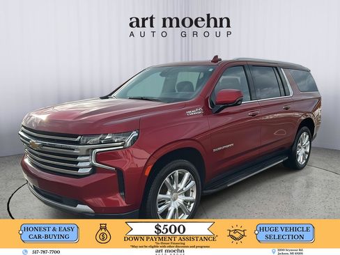 Used 2022 Chevrolet Suburban High Country image 1