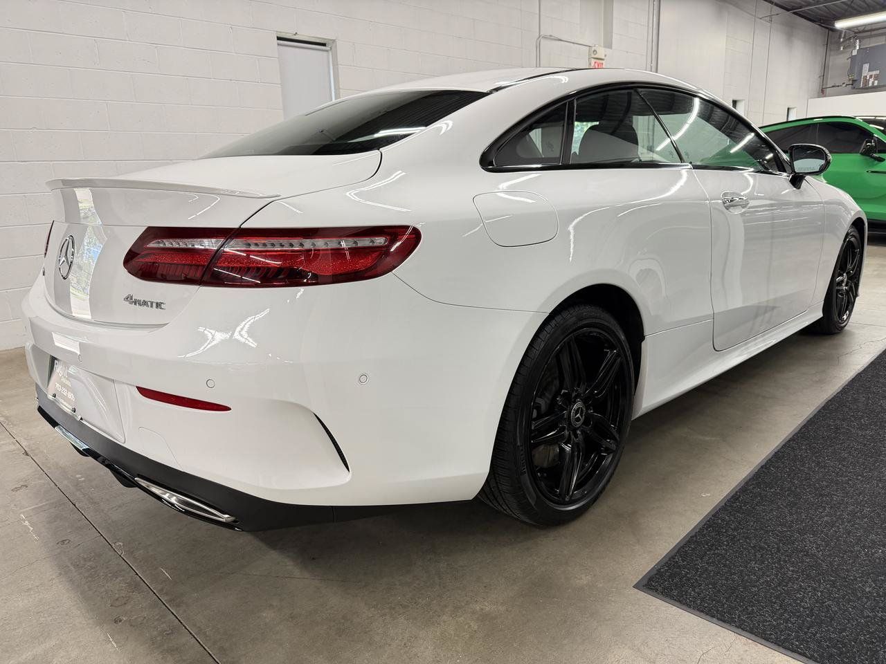 Used 2020 Mercedes-Benz E 450 4MATIC Coupe w/ AMG Line image 4