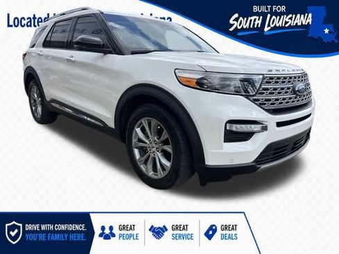 Used 2022 Ford Explorer Limited w/ Equipment Group 301A RWD image 1