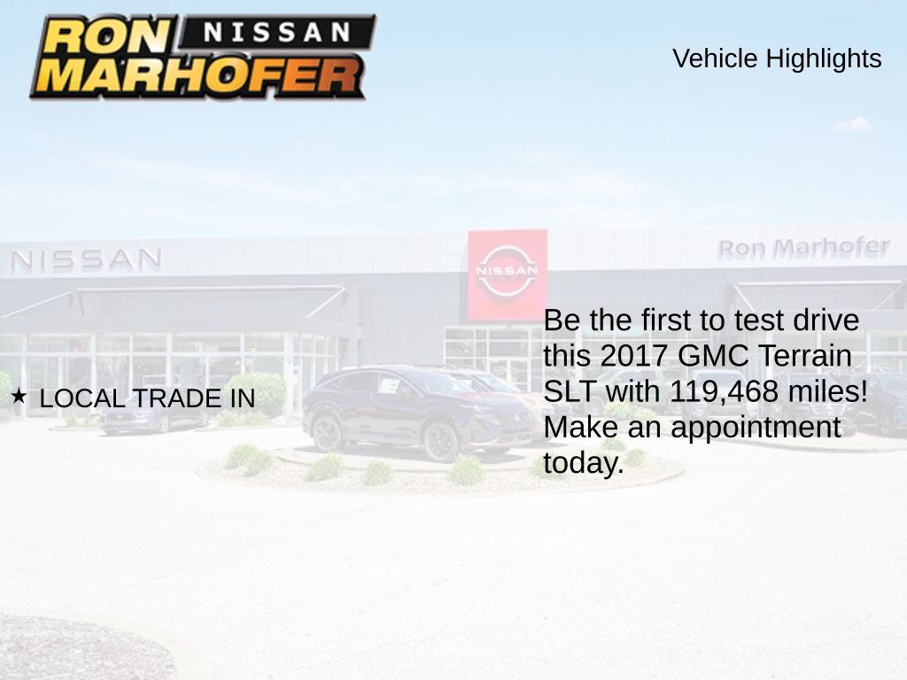 Used 2017 GMC Terrain SLT w/ Open Road Package FWD image 2