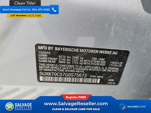 Used 2016 BMW X5 xDrive40e AWD/4WD image 16
