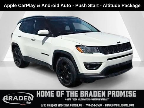 Used 2021 Jeep Compass Latitude FWD image 1