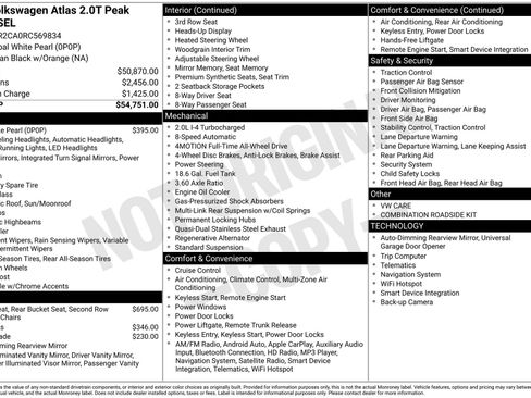 Used 2024 Volkswagen Atlas Peak Edition SEL image 3