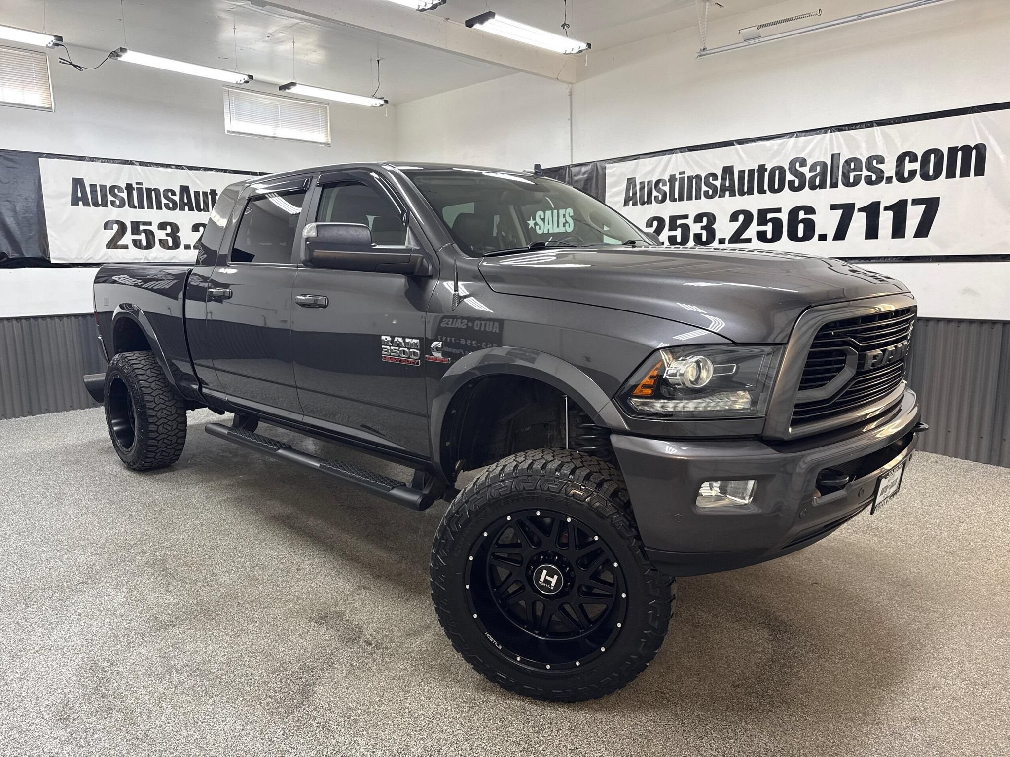 Used 2018 RAM 3500 Laramie w/ Sport Appearance Group AWD/4WD image 1