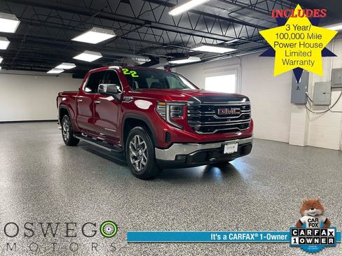 Used 2022 GMC Sierra 1500 SLT w/ SLT Premium Plus Package AWD/4WD image 1