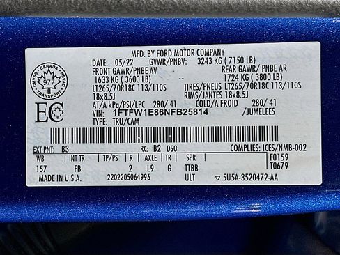 Used 2022 Ford F150 XLT w/ Equipment Group 301A Mid image 31