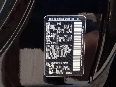 Used 2015 Nissan Quest SV FWD image 19