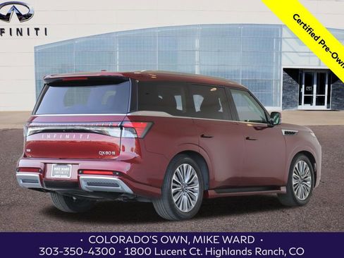 Certified 2025 INFINITI QX80 Sensory image 6