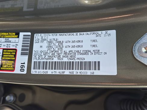 Used 2026 Toyota Tacoma TRD Sport w/ TRD Sport Premium Package AWD/4WD image 36