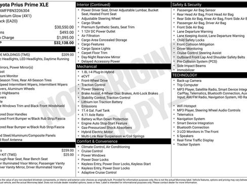 Used 2022 Toyota Prius Prime XLE FWD image 27