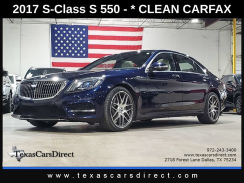 Used 2017 Mercedes-Benz S 550 4MATIC Sedan image 1