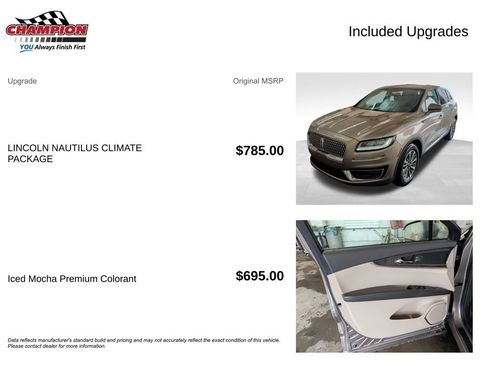 Used 2019 Lincoln Nautilus Select AWD/4WD image 4