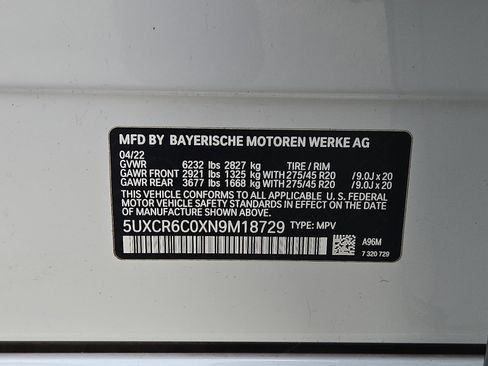 Certified 2022 BMW X5 xDrive40i w/ M Sport Package image 26