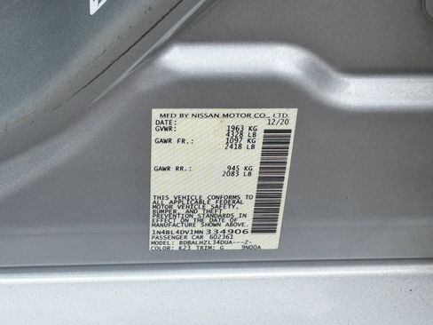 Used 2021 Nissan Altima 2.5 SV FWD image 29