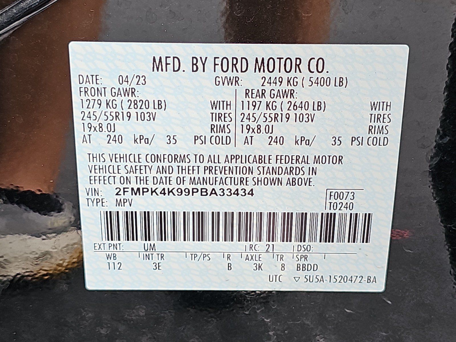 Used 2023 Ford Edge Titanium AWD/4WD image 37