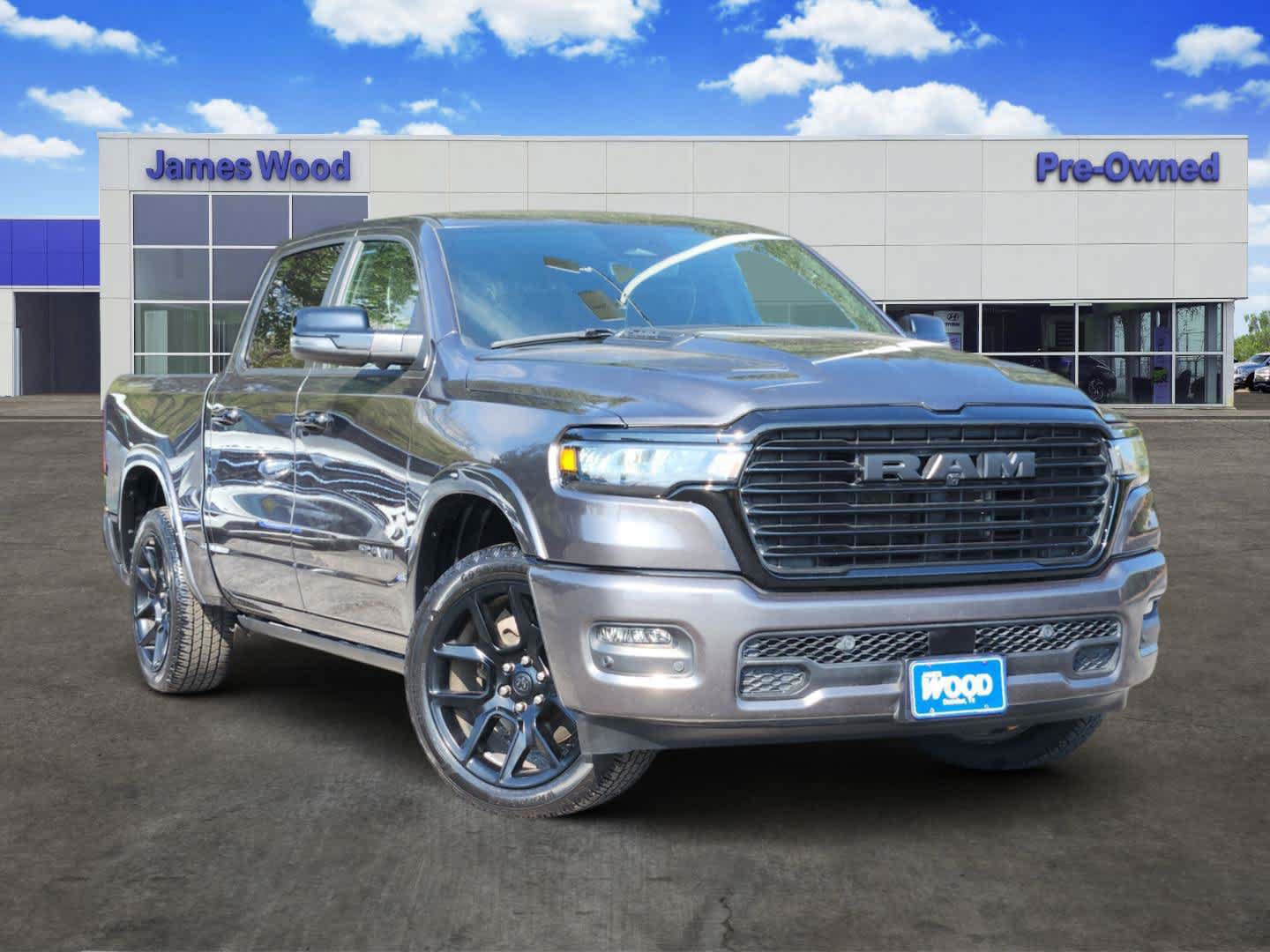 Used 2025 RAM 1500 Laramie w/ Night Edition AWD/4WD image 2