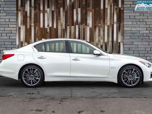Used 2016 INFINITI Q50 Red Sport 400 image 8