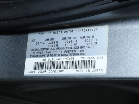 Used 2015 MAZDA MAZDA6 Sport image 20