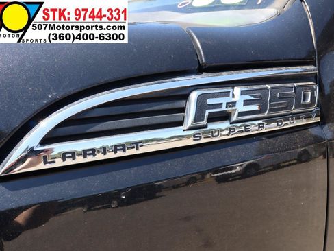 Used 2012 Ford F350 Lariat w/ Lariat Interior Pkg AWD/4WD image 13