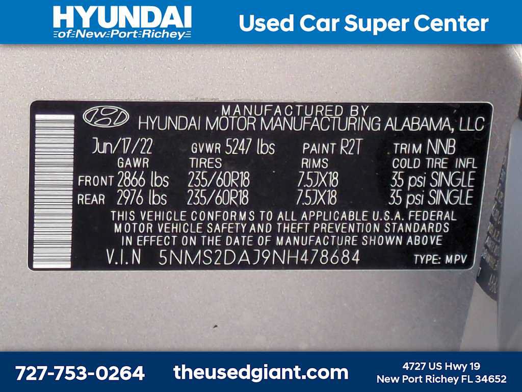 Used 2022 Hyundai Santa Fe SEL w/ Cargo Package AWD/4WD image 33