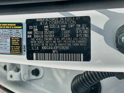 Certified 2023 Kia EV6 GT-Line w/ GT-Line Suede Seat Package RWD image 33