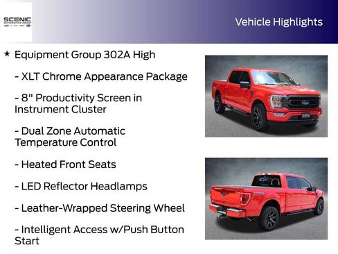 Used 2021 Ford F150 XLT w/ Equipment Group 302A High AWD/4WD image 10