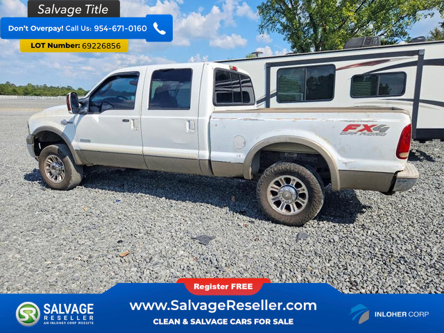 Used 2005 Ford F250 4x4 Crew Cab Super Duty image 3
