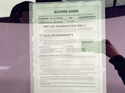 Certified 2023 Volkswagen ID.4 Pro S AWD/4WD image 26
