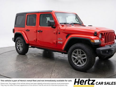 Used 2025 Jeep Wrangler Unlimited Sport AWD/4WD image 1