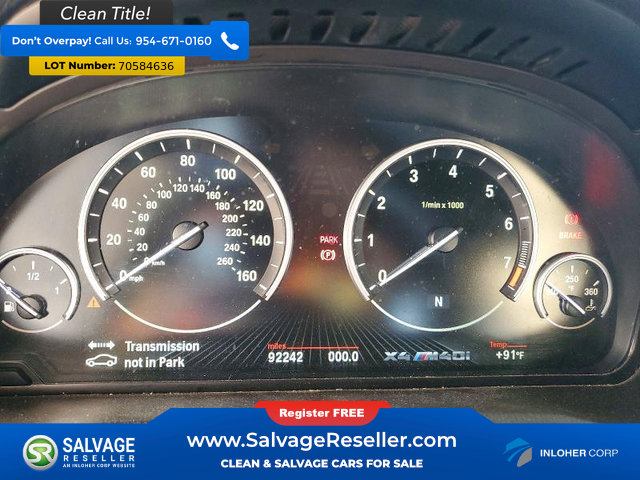 Used 2017 BMW X4 M40i AWD/4WD image 12