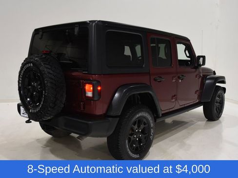 Used 2022 Jeep Wrangler Unlimited Sport image 4