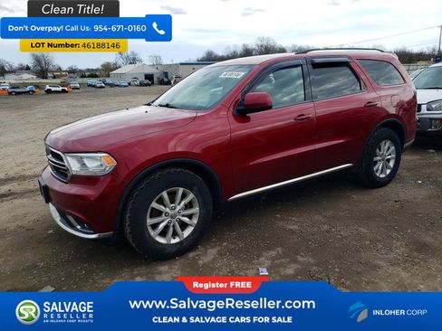 Used 2014 Dodge Durango SXT w/ Quick Order Package 23B image 1