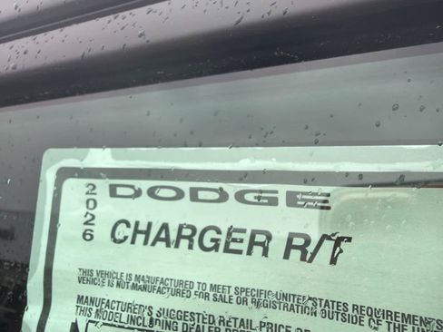 New 2026 Dodge Charger R/T w/ Driver Convenience Group AWD/4WD image 12