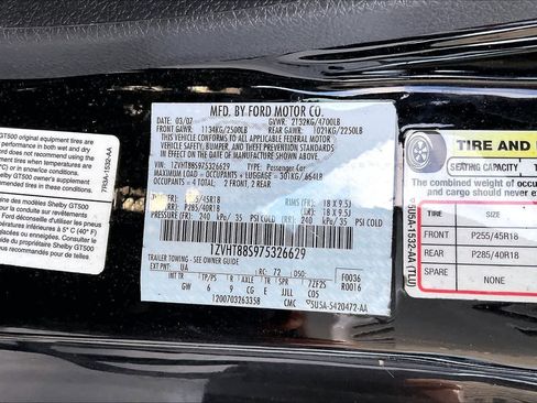 Used 2007 Ford Mustang Shelby GT500 RWD image 19
