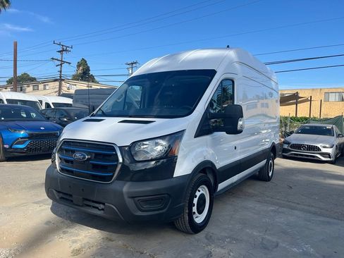 Used 2022 Ford E-Transit 148 High Roof w/ Load Area Protection Package RWD image 1