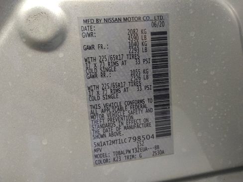 Used 2020 Nissan Rogue S FWD image 33