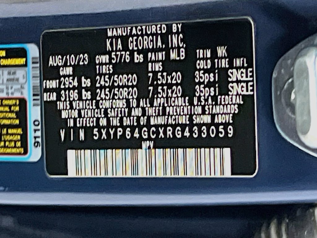 Used 2024 Kia Telluride S w/ S Sunroof Package FWD image 35
