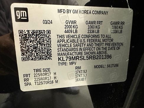 Used 2024 Chevrolet TrailBlazer LT w/ Convenience Package AWD/4WD image 11