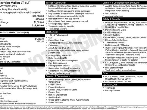 Used 2022 Chevrolet Malibu LT FWD image 32