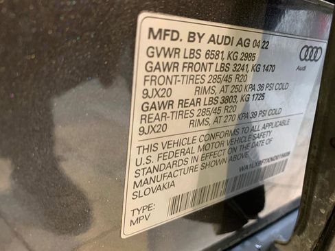 Used 2022 Audi Q7 3.0T Premium Plus w/ Premium Plus Package AWD/4WD image 64