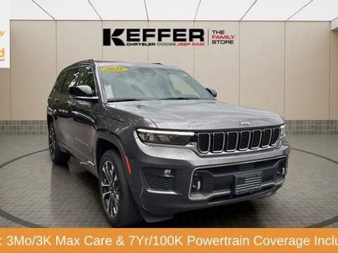 Certified 2021 Jeep Grand Cherokee L Overland w/ Luxury Tech Group IV AWD/4WD image 11