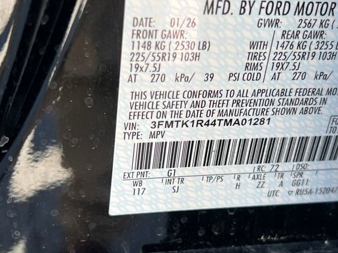 New 2026 Ford Mustang Mach-E Select w/ Comfort Package RWD image 25